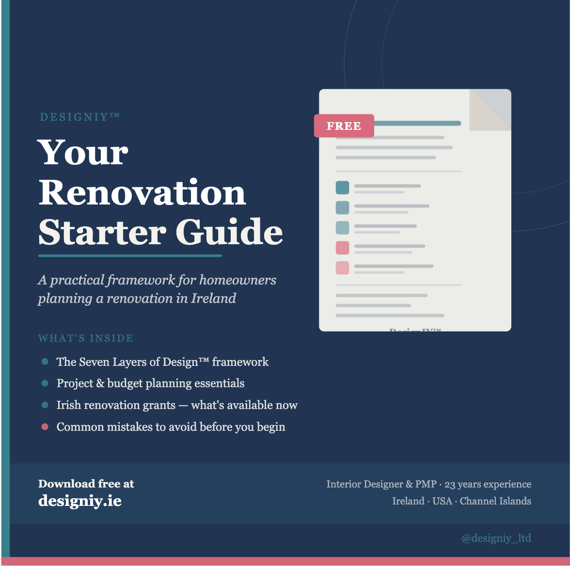 Free Renovation Starter Guide Available!